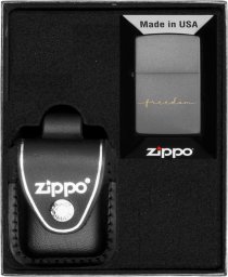 Zestaw ZIPPO Zapalniczka FREEDOM DESIGN Prezentowy No3