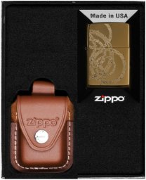 Zestaw ZIPPO Zapalniczka MIUSICAL NOTES DESIGN Prezentowy No4