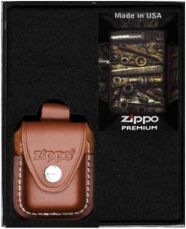 Zestaw ZIPPO Zapalniczka VINTAGE TOOLS DESIGN Prezentowy No4
