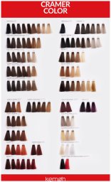 Kemon Cramer Color Kremowa farba do włosów z olejem kokosowym 100ml Ash Blonde (7.1)