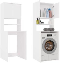 Słupek łazienkowy Pola MULTI BIAŁY