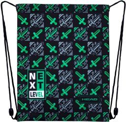 Worek plecak na buty obuwie kapcie 33x40cm Next Level AD1 HEAD