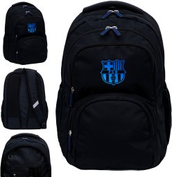 Plecak szkolny FC Barcelona czarny AB330 3 komorowy 20l ASTRABAG