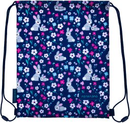 Worek plecak na buty obuwie kapcie 33x40cm króliczek Baby Bunny AD1 ASTRA