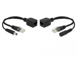 DeLOCK 66023, Fast Ethernet, 10,100 Mbit/s, 10/100, Black, 9 - 57 V, 0.8 A