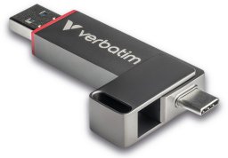 Verbatim Dual QuickStick pamięć USB 1 TB USB Type-A / USB Type-C 3.2 Gen 1 (3.1 Gen 1) Szary