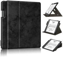 Etui na czytnik Supero z klapką do Amazon Kindle Scribe 10.2, czarne