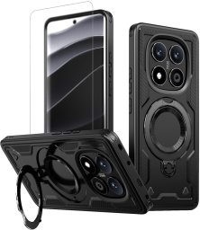 Etui pancerne Supero Sky do Redmi Note 14 Pro Plus 5G Magsafe, czarne