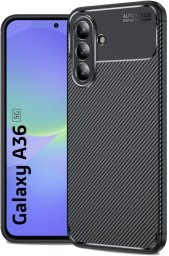 Etui Supero TPU Carbon do Samsung Galaxy A36 5G, czarne