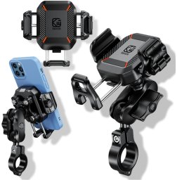 Uchwyt na telefon do roweru, motocykla Supero KEWIG M33-C1, czarny