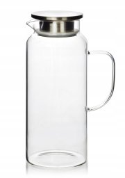 MODERN KITCHEN Dzbanek z pokrywką ze szkła borokrzemowego 1,9L 8x10,5x25,5cm