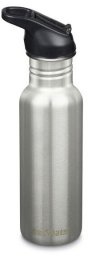 Kanteen Classic Narrow (Flip Sport), 532ml/18oz, Brushed Stainless