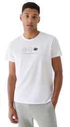 Męska koszulka bawełniana 4F M2481 casualowy T-SHIRT sportowy R. XL
