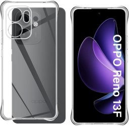 Etui Flexair Pro do Oppo Reno 13F 5G/4G, przezroczyste