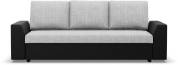 Tyletegotu Kanapa rozkładana z funkcją spania, Viktor, 232x92x92 cm, czarny, szary