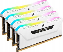 Pamięć RAM Corsair Vengeance RGB PRO SL DDR4 32GB 3200MHz CL16 (CMH32GX4M4E3200C16W)