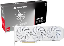Karta graficzna POWERCOLOR Hellhound Spectral White Radeon RX 9060 XT 16GB GDDR6 (RX9060XT 16G-L/OC/WHITE)