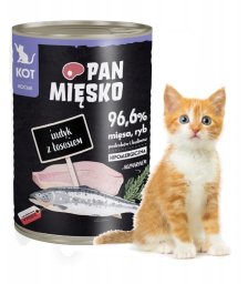 Pan Mięsko Indyk z łososiem 400g