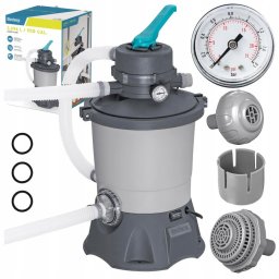 Filtracja pompa piaskowa Bestway 3596 l/h Sand Filter 58515 nowy model