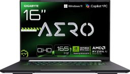 Laptop Gigabyte AERO X16 Ryzen AI 7 350 / 32 GB / 1 TB / W11 / RTX 5070 / 165 Hz (1WH93EEC64DH)