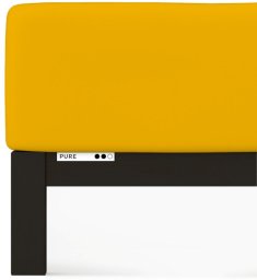 Prześcieradło Schlafgut Pure Maxi 120x200-130x220 - M (196) bawełna, antyalergiczny