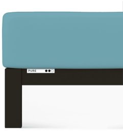 Prześcieradło Schlafgut Pure Maxi 180x200-200x220 - XL (467) bawełna, antyalergiczny