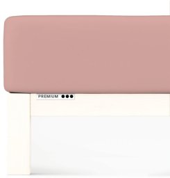 Prześcieradło Schlafgut Premium 120x200-130x220 Purple Mid 154 - M bawełna, antyalergiczny