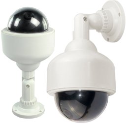 Atrapa kamery kamera monitoring zewnętrzna led