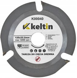 &Tarcza do cięcia drewna 125X22,23mm 3T (100/200)