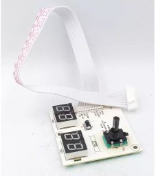 #18 Płytka Z Elektroniką Z Wyświetlaczem Bg7-D-5 Do Nagrzewnicy Olejowej Dedra Ded9950