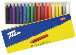 Vrige Oliekridt 18 stk