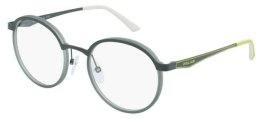 Ramki do okularów Police VK08349095G Kolor Zielony 49 mm Dziecięcy
