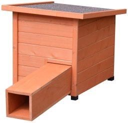@pet Domek dla jeża XL 53x65x52cm Drewno Brązowy