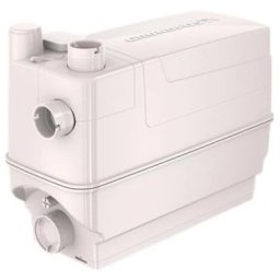 MAC_250 / MALECPOMPY / POMPA SANITARNA 250W / MAX 80L/MIN - PODNOSZENIE 4M,  AUTOMATYCZNA PRZEPOMPOWNIA ŚCIEKÓW BEZ ROZDRABNIACZA DO UMYWALKI, WANNY, BRODZIKA