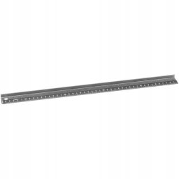 Dahle Schneidelineal 45 cm schwarz Schnitt- Schmierschutz Rutschstopp Schneidelineal (76-10684-15835)