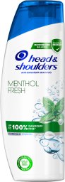 Plaukų šampūnas Head&Shoulders Menthol, 250 ml.