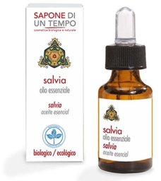 Olejek eteryczny BIO z Szałwii Lawendolistnej 15 ml - SAPONE DI UN TEMPO