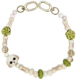 Pupa Zawieszka na torebkę handstrap Nimmy New Big Eye Cute Pets 2.0 brązowy