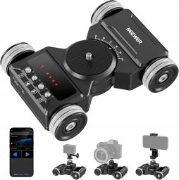 NEEWER DL300 Slider do kamer DollyKit sterowanie aplikacją czas pracy 5H