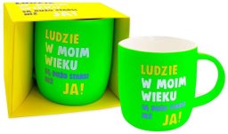 KUKARTKA Kubek neonowy Ludzie w moim wieku