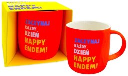 KUKARTKA Kubek neonowy Happy end