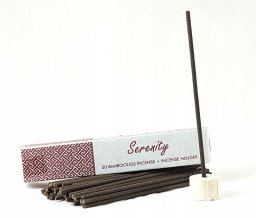 Song Of India Song of India Serenity Bamboo free kadzidła indyjskie z ceramicznym stojakiem 50 szt.