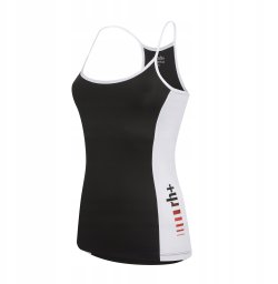 Damska koszulka rowerowa zeroRH+ Spirit black-white - M