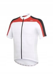 Koszulka rowerowa zeroRH+ Space white-black-red - L