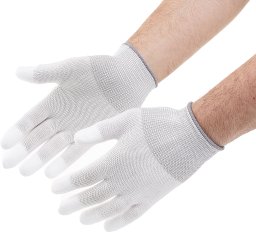 Rękawice Ochronne Rękawiczki Robocze Nylonowe Rozmiar L