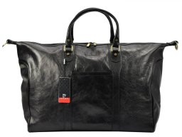 Torba podróżna skórzana skóra naturalna Pierre Cardin