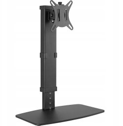 MyWall HL 55 L höhenverstellbarer Monitorständer für Hoch- und Querformat