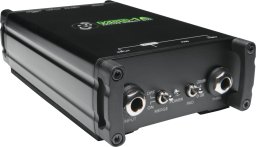 Mackie MDB-1A - Active direct box - Gitara basowa - Synthesizer - Schwarz - 20 - 20000 Hz - 330000 Ohm - 24-48