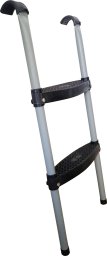 Drabinka Schodki do Trampoliny Metalowa 2 Stopnie KUBISPORT 183-244 cm