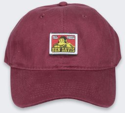 Adidas Czapka Ben Davis Twill Baseball Burgundy